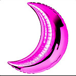 Полумесяц.розовый 70 см.450р.