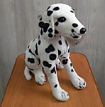 Собака долматинец. 28 см. 1200 руб.