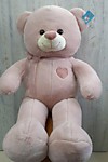 Мишка розовый с бантом. 80 см. 2200 руб.